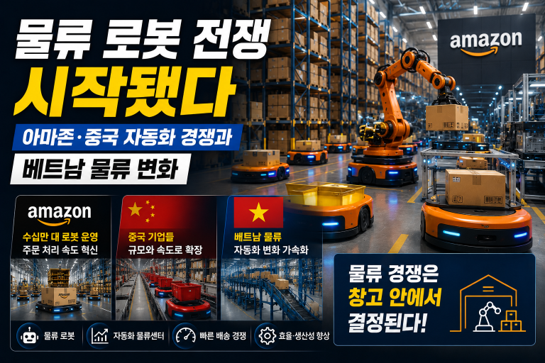 물류 로봇은 주문 처리 속도, 인력 부족, 배송 경쟁력을 해결하기 위한 핵심 자동화 기술로 주목받고 있습니다.